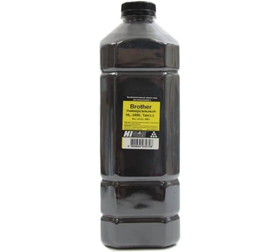 Тонер универсальный Hi-Black для Brother HL-3480, Тип 3.2, Bk, 500 г, канистра HB-BR-Univ-T3.2-Bk-500G 1