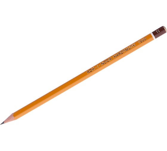 Чернографитный карандаш Koh-I-Noor 1500 Н, заточенный 150000H01170RU
