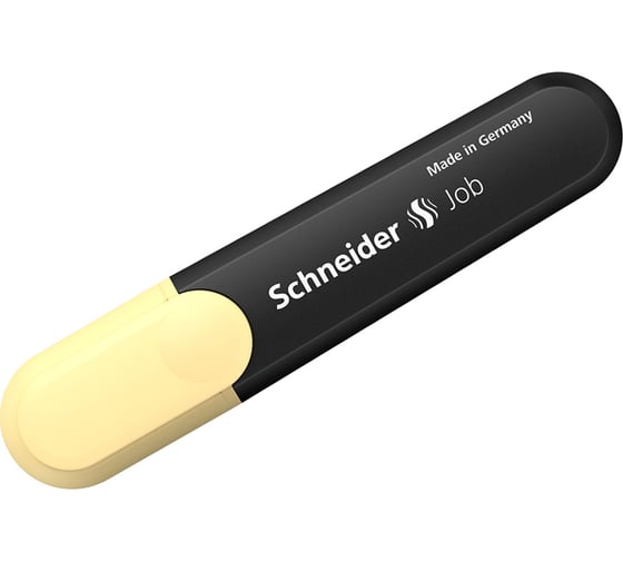 Текстовыделитель Schneider Job пастельный ванильный, 1-5 мм 1525