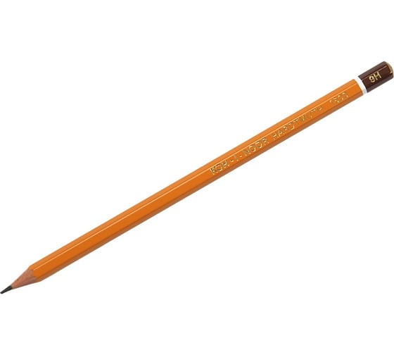 Чернографитный карандаш Koh-I-Noor 1500 9Н, заточенный 150009H01170