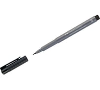 Капиллярная ручка Faber-Castell Pitt Artist Pen Soft Brush холодный серый VI, кистевая 167835