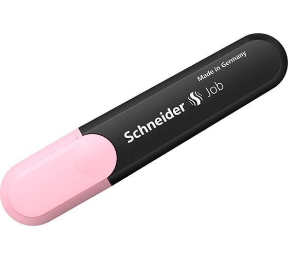 Текстовыделитель Schneider Job пастельный розовый, 1-5 мм 1529