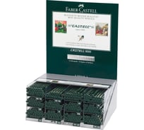 Чернографитный карандаш Faber-Castell Castell 9000 ассорти, заточенный, дисплей 119061