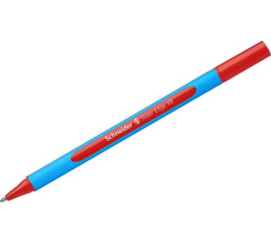Шариковая ручка Schneider Slider Edge XB красная, 1,4 мм, трехгранная 152202