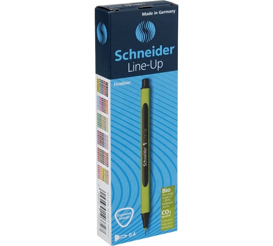 Капиллярная ручка Schneider Line-Up черный сапфир, 0,4 мм 191001