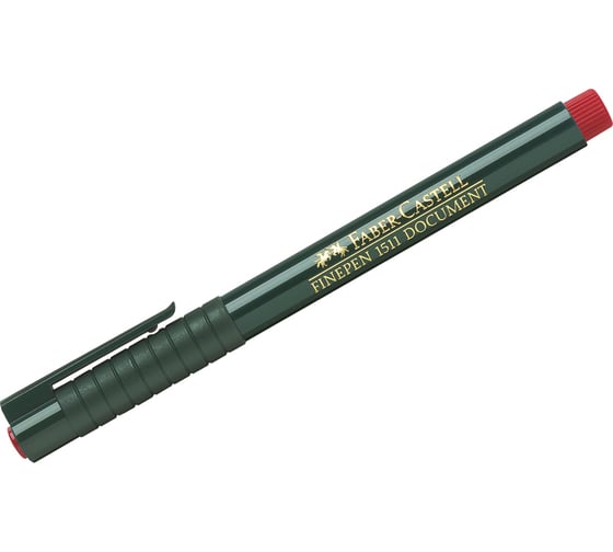 Капиллярная ручка Faber-Castell Finepen 1511 красная, 0.4 мм 151121