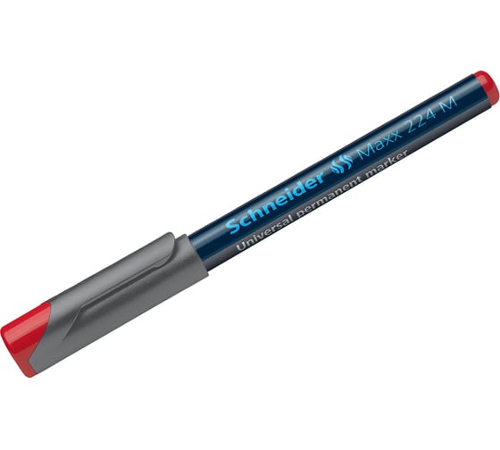 Перманентный маркер Schneider Maxx 224 M красный, пулевидный, 1,0 мм 1202