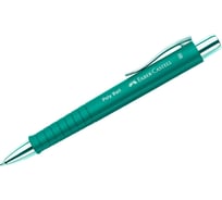 Автоматическая шариковая ручка Faber-Castell Poly Ball XB, синяя, 1.4 мм, софт тач, трехгранная, черный корпус 241153