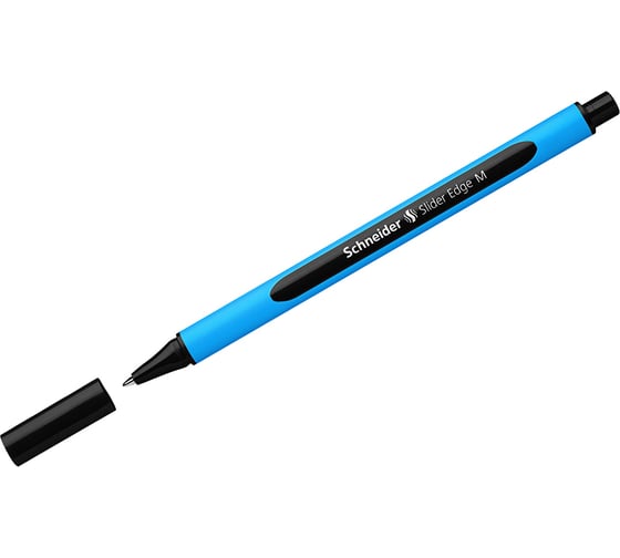 Шариковая ручка Schneider Slider Edge M черная, 1,0 мм, трехгранная 152101