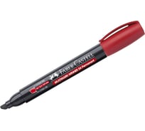 Перманентный маркер Faber-Castell Multimark Winner 54 красный, скошенный, 5.0 мм 157921