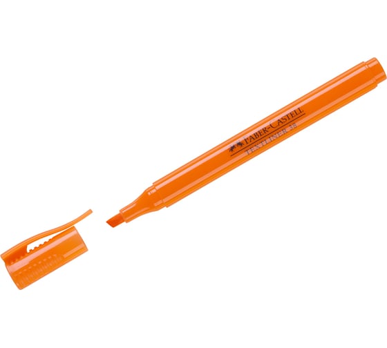 Текстовыделитель Faber-Castell 38 оранжевый, 1-5 мм 157715
