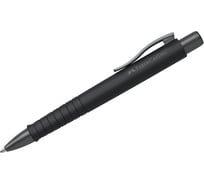 Автоматическая шариковая ручка Faber-Castell Poly Ball синяя, 1.2 мм, трехгранная, черный корпус 241190