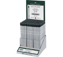 Чернографитный карандаш Faber-Castell Grip 2001 трехгранный, заточенный, ассорти НВ+В, дисплей 117216