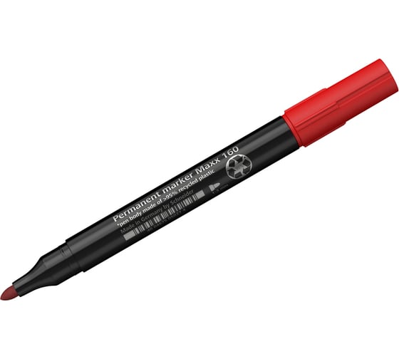 Перманентный маркер Schneider Maxx 160 красный, пулевидный, 3 мм 116002