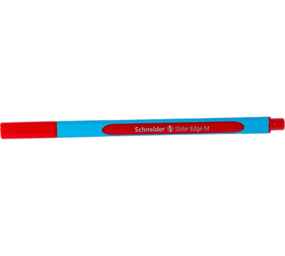 Шариковая ручка Schneider Slider Edge M красная, 1,0 мм, трехгранная 152102