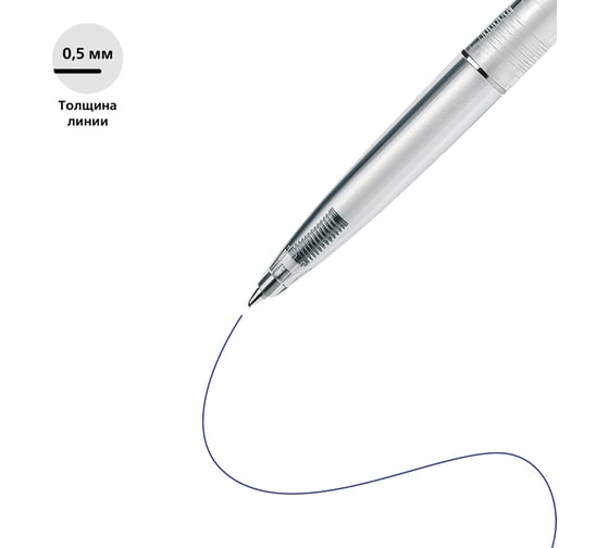 Автоматическая шариковая ручка Schneider K20 Icy Colours синяя, 1,0 мм, корпус ассорти 132000