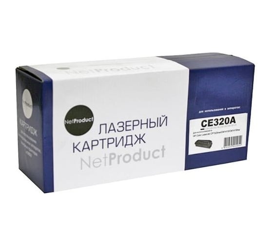 Картридж NetProduct для HP CLJ Pro CP1525/CM1415, Bk, 2K N-CE320A