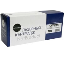 Картридж NetProduct для HP CLJ Pro CP1525/CM1415, C, 1,3K N-CE321A