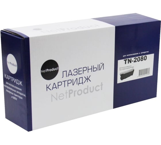 Тонер-картридж NetProduct для Brother HL-2130/DCP-7055, 0,7K N-TN-2080