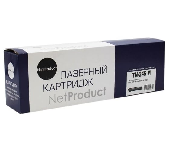 Тонер-картридж NetProduct для Brother HL-3140CW/3150CDW/3170CDW, M, 2,2K N-TN-245M