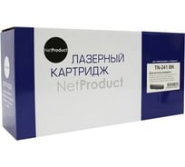 Тонер-картридж NetProduct для Brother HL-3140CW/3150CDW/3170CDW, Bk, 2,5K N-TN-241BK
