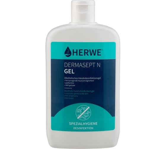 Дезинфицирующий гель HERWE Dermasept N Gel 150 мл 12910