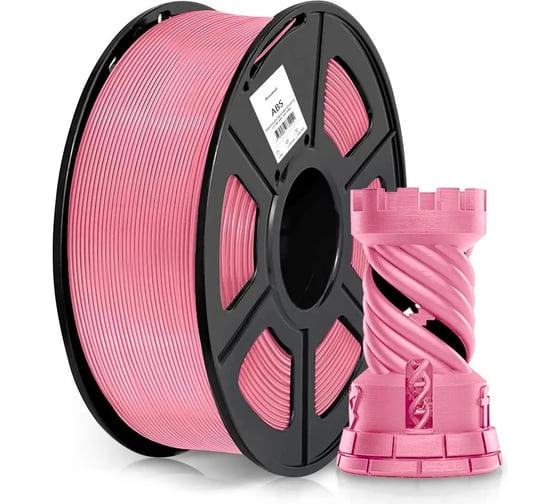 Пластик CACTUS CS-3D-PETG-1KG-PINK PETG/1.75мм/1кг/316м/розовый 2086489
