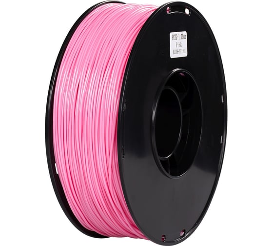 Пластик CACTUS CS-3D-PETG-1KG-PINK PETG/1.75мм/1кг/316м/розовый 2086489
