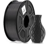 Пластик CACTUS CS-3D-PLA-1KG-S-BL PLA SILK/1.75мм/1кг/326м/черный 2086494