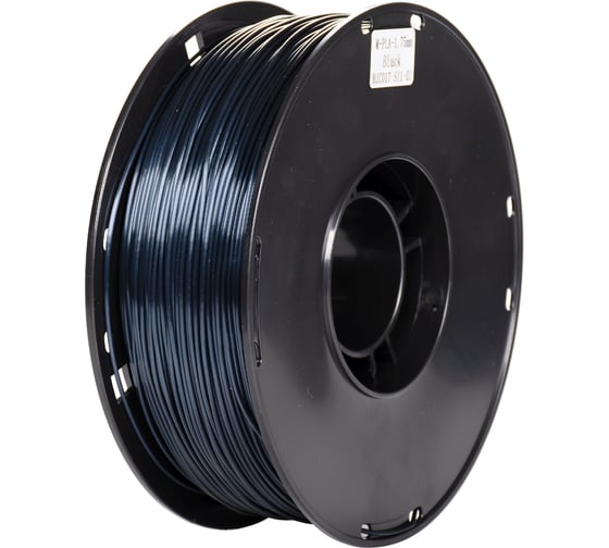 Пластик CACTUS CS-3D-PLA-1KG-S-BL PLA SILK/1.75мм/1кг/326м/черный 2086494