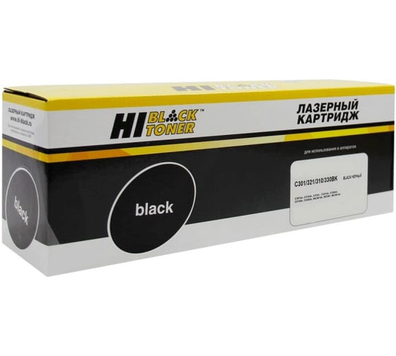 Тонер-картридж Hi-Black для OKI C301DN/C321DN/C310DN/C330DN/MC351DN, Bk,2,2K HB-44973544 1