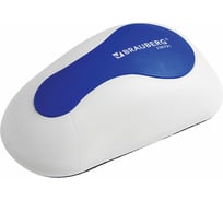 Стиратель магнитный для магнитно-маркерной доски (65x125 мм), JET, бело-синий, НАБОР, BRAUBERG 238791