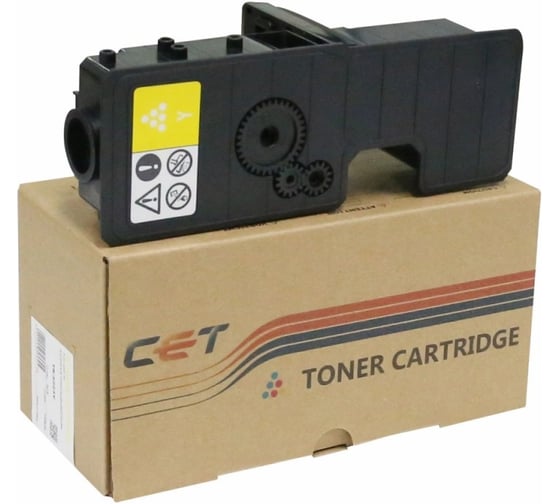 Картридж лазерный CET 141136 TK-5220Y желтый (1200 стр.) для Kyocera ECOSYS P5021cdn/M5521cdn 2099722 1