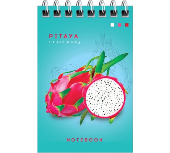 Блокнот ArtSpace Colorful fruits А7, 40 листов, на гребне Б7к40гр_24244