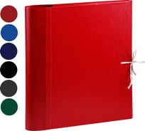 Архивная папка с мягкими клапанами OfficeSpace покрытие БВ, с 4 завязками, ширина корешка 120 мм 239071