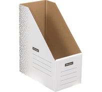 Архивный накопитель-лоток из микрогофрокартона OfficeSpace Standard плотный, 150 мм, белый, 1400 листов 264833