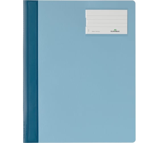 Папка-скоросшиватель Durable Management File А4+, ПВХ, голубая 2500-06 1