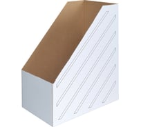 Накопитель-лоток архивный OfficeSpace из микрогофрокартона, 50 шт в упаковке, 150 мм, белый, до 1400 л 225422