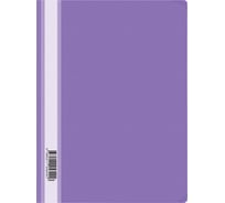 Пластиковая папка-скоросшиватель OfficeSpace А4, 160 мкм, фиолетовая с прозрачным верхом Fms16-6_719/ 162565
