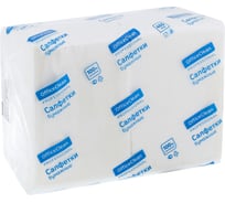 Бумажные салфетки OfficeClean Professional Profi Pack 1 слой, 24х24 см, белые, 400 шт 255444