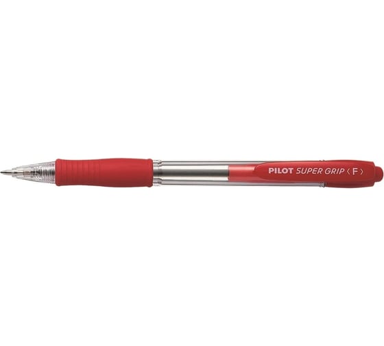 Автоматическая шариковая ручка Pilot Super Grip 0.7 мм, красный BPGP-10R-F-R