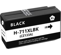 Струйный картридж NV Print 711 Black для HP Designjet T120/T520 80 мл совместимый NV-CZ133A