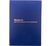 Книга регистрации документов OfficeSpace А4, 96 листов, 200х290 мм, бумвинил, блок офсетный K-RD96_2988