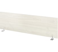 Экран Монолит Канцлер в комплекте (1380x400x18) (КЦ24+MON.KEU-18) Скандинавское дерево белое38 КЦ42.38