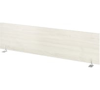 Экран Монолит Канцлер в комплекте (1580x400x18) (КЦ25+MON.KEU-18) Скандинавское дерево белое38 КЦ43.38