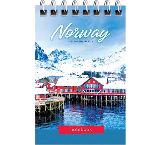 Блокнот ArtSpace Путешествия. Travel the world А7, 40 листов, на гребне Б7к40гр_24234