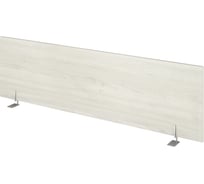 Экран Монолит Дублин на стол (ДБ11+MON.KEU25) (1600x450x18) Скандинавское дерево белое38 ДБ103.38