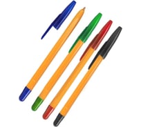 Набор шариковых ручек Стамм 111 Orange, 4 шт, 4 цвета, 1 мм РС17