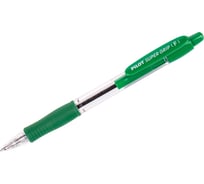Автоматическая шариковая ручка Pilot Super Grip зеленая, 0.7 мм BPGP-10R-F-G