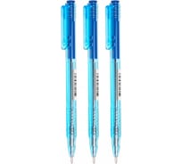 Автоматическая шариковая ручка Стамм синяя, 0.7 мм, тонированный корпус РШ500